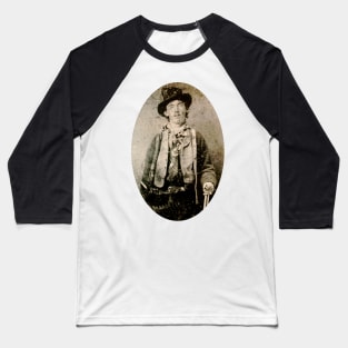 The Real Billy The Kid Baseball T-Shirt